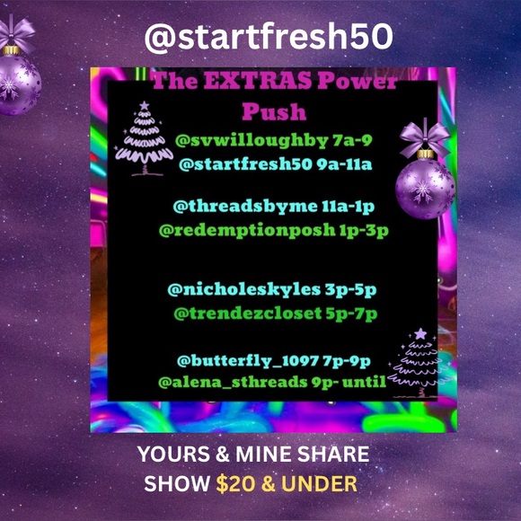 12/18 9:00 AM EST 🧡🧡 THE EXTRAS POWER PUSH …LETS GO! - Picture 1 of 3